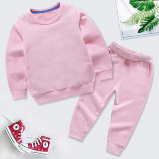 children's كاجوال fashionable sports leisure بدلة 100% cotton أكمام طويلة pants for أولاد and بنات toddler