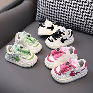 children's fashion sneakers ناعم-soled baby toddler shoes for أولاد and بنات خريف board shoes