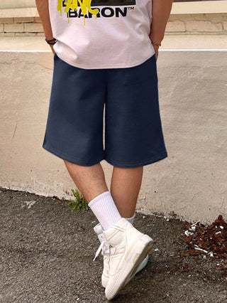 DAZY شورت كاجوال صيفي من اللون الواحد