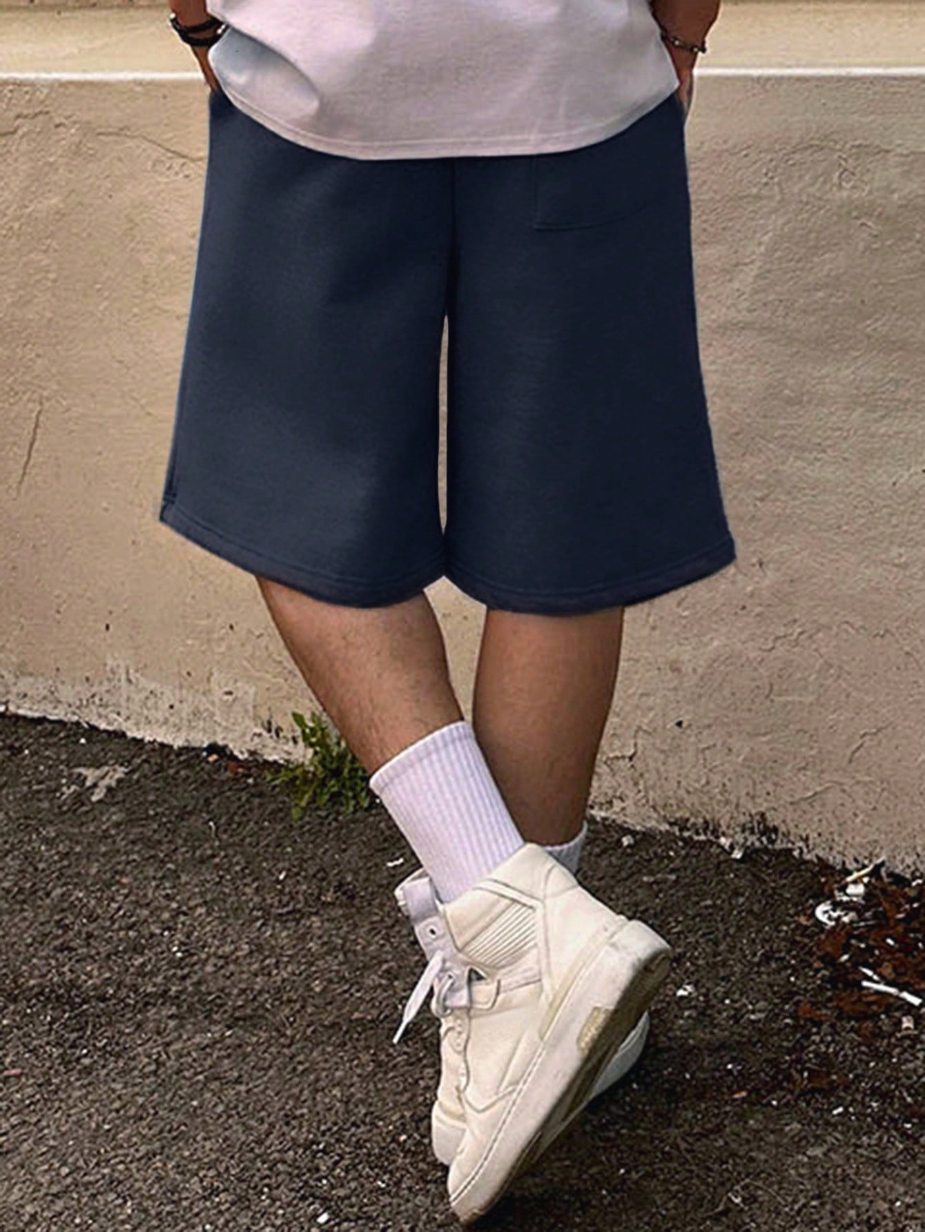 DAZY شورت كاجوال صيفي من اللون الواحد