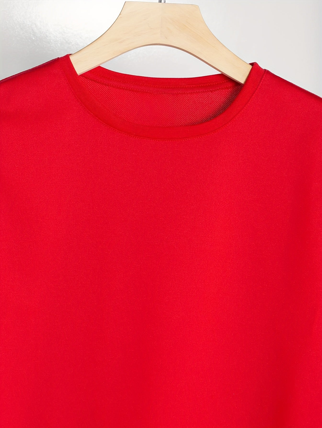 تيشيرت رجالي بأكمام قصيرة وطباعة تحفيزية "لا تستسلم أبدًا"