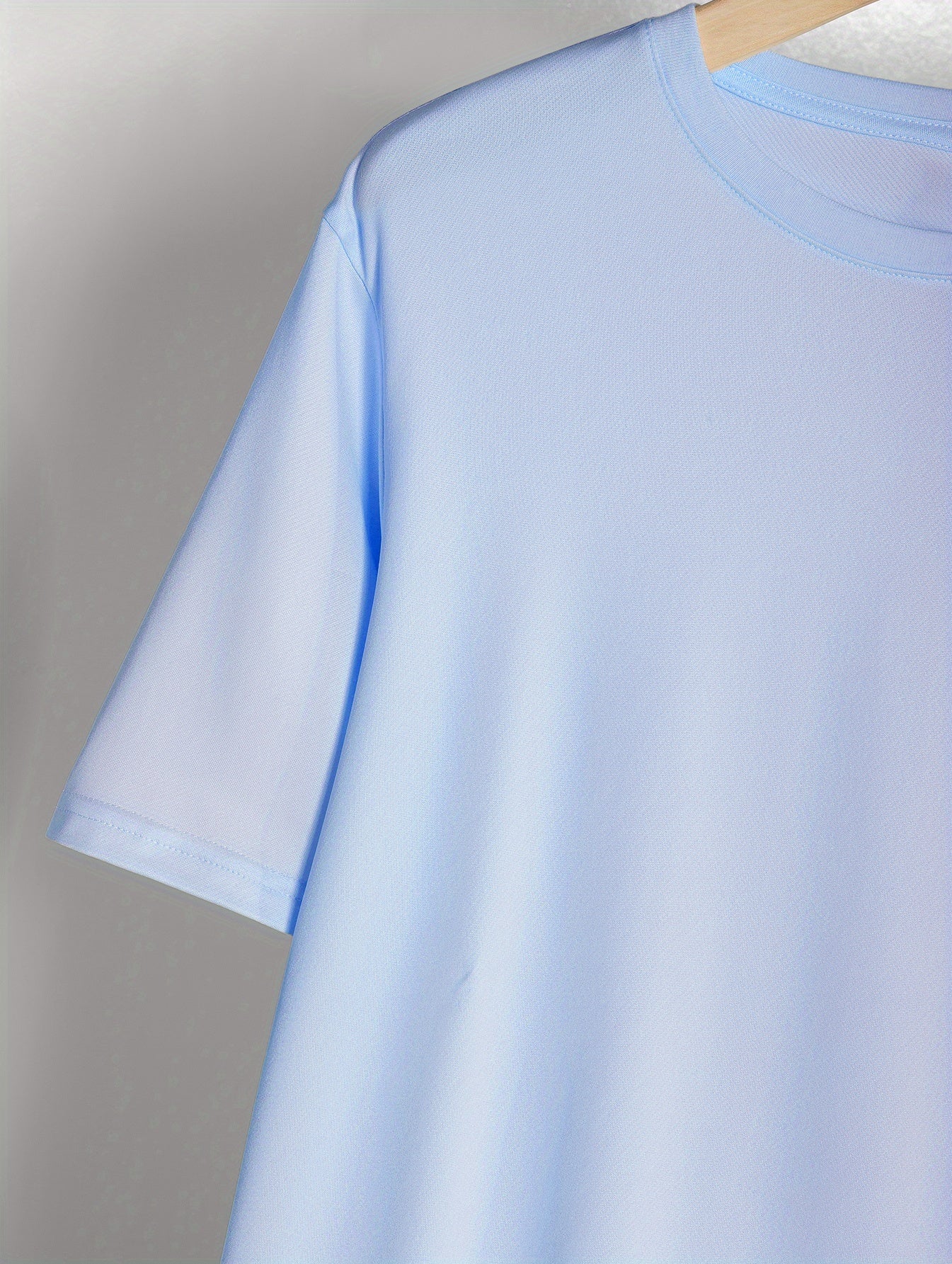 تيشيرت رجالي بأكمام قصيرة وطباعة تحفيزية "لا تستسلم أبدًا"