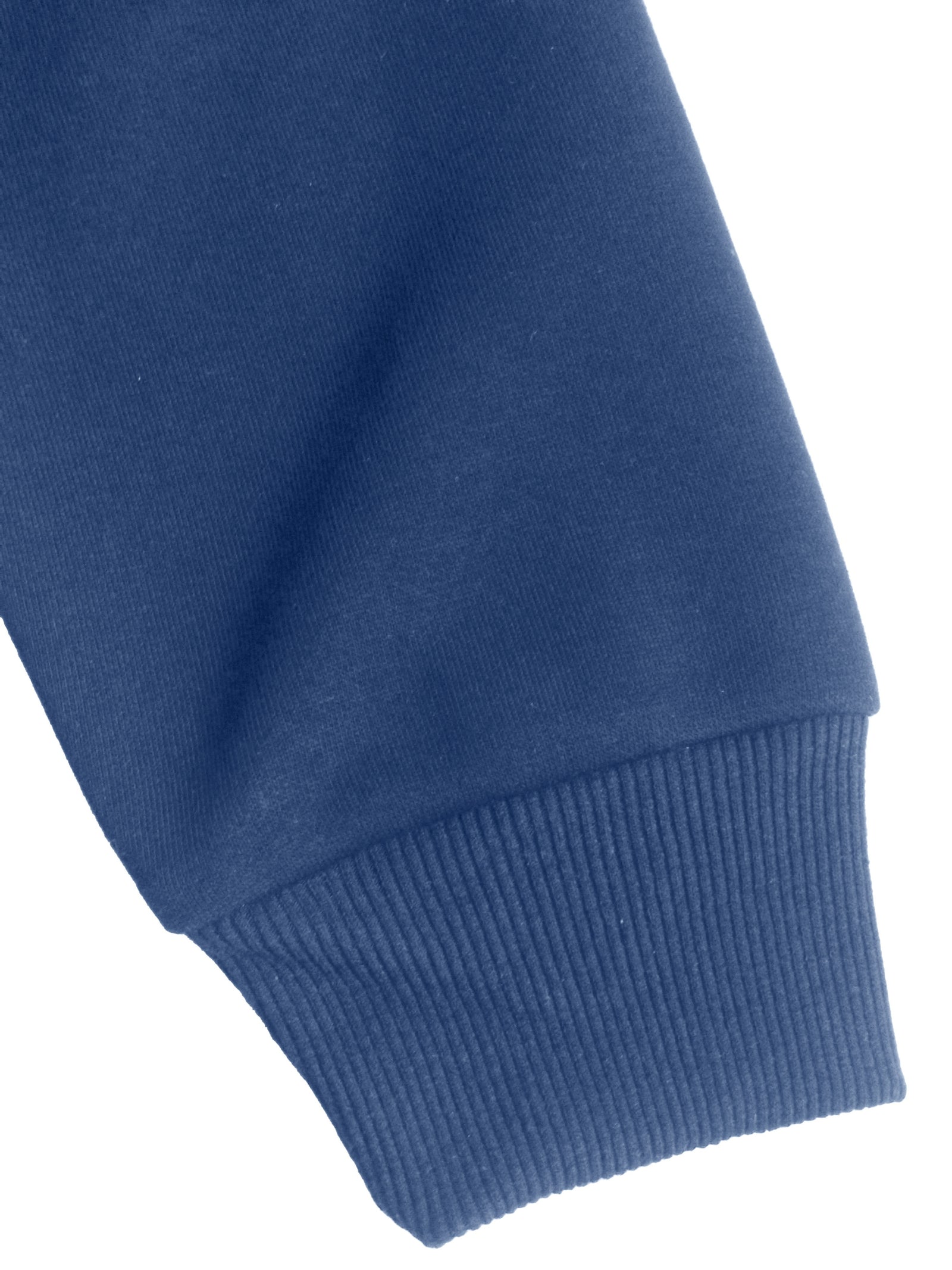 هودي رجالي أسود من القطن مع جيب بسحاب