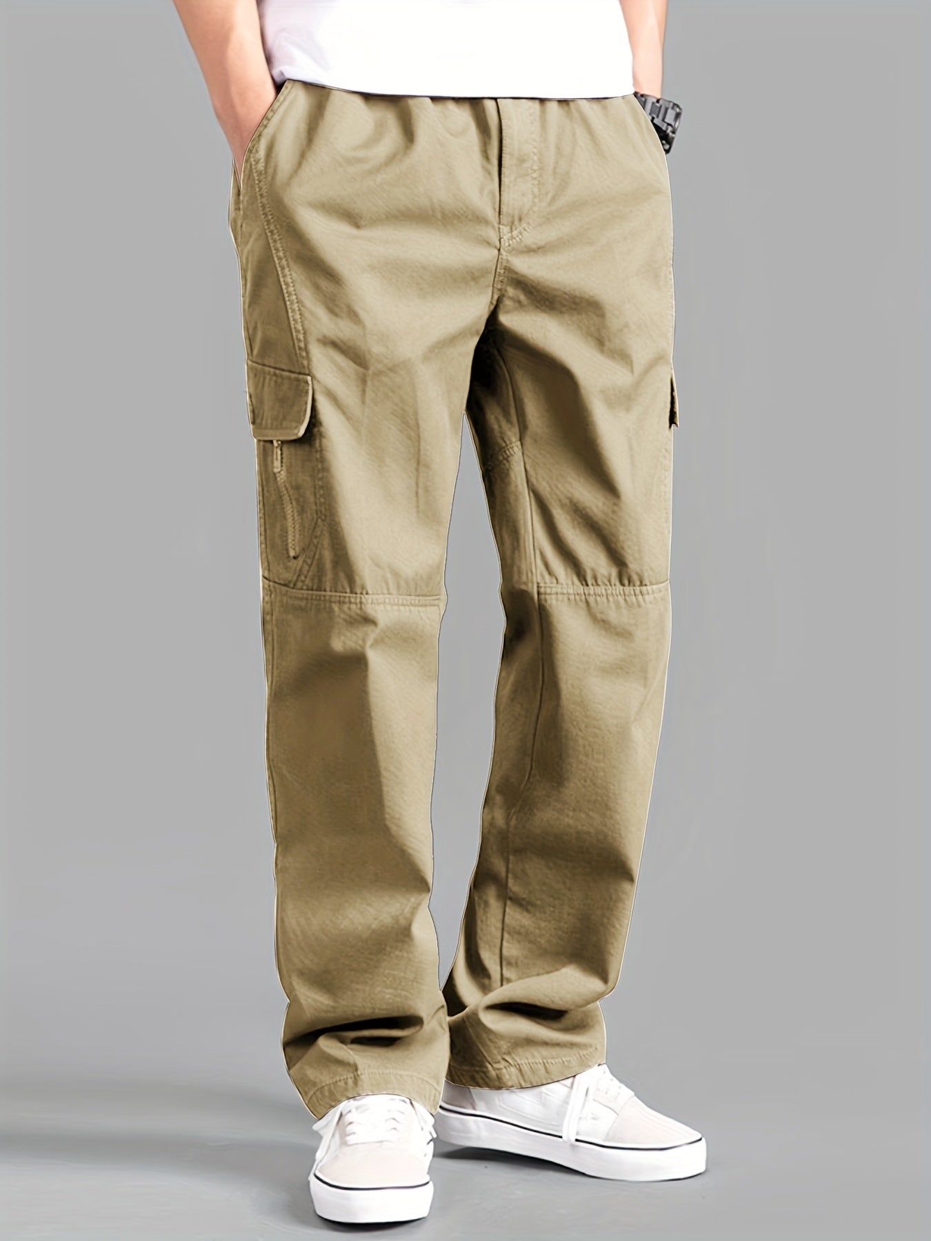 بنطلون كارجو كوري للرجال
