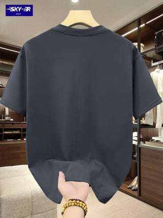 تيشيرت قطني كبير الحجم للرجال من SKY·R