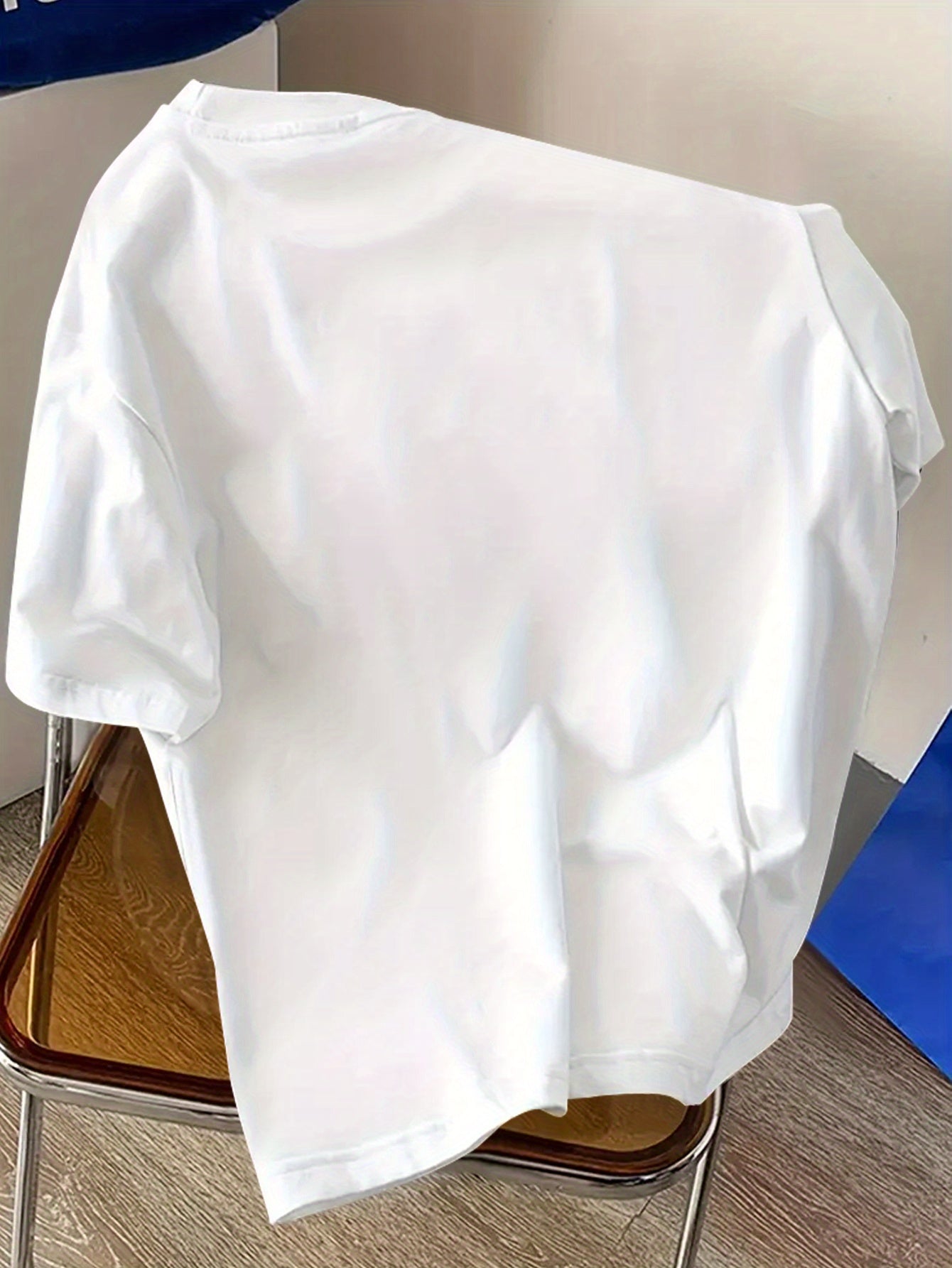 تيشيرت رجالي من القطن 100% برسمة مرساة