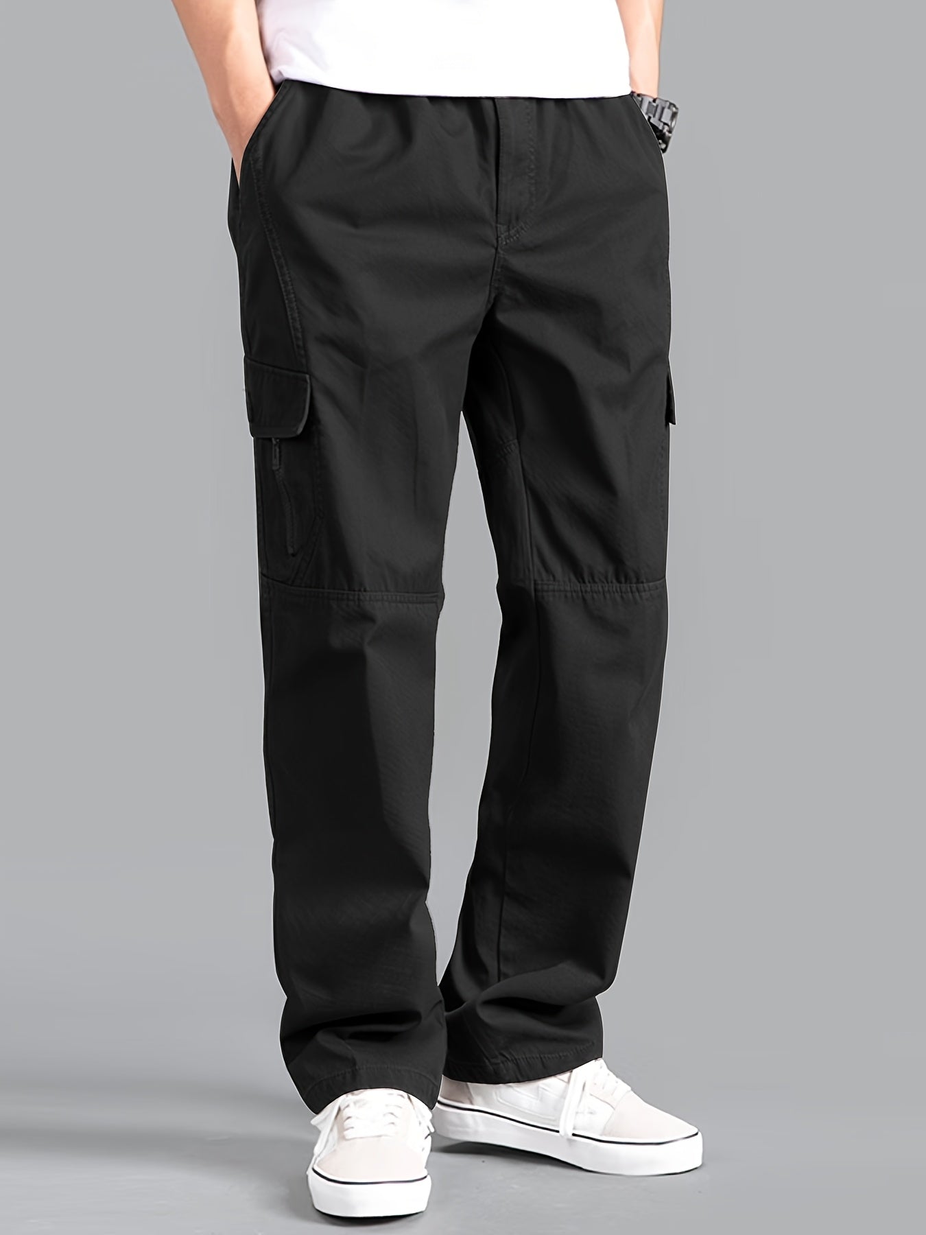 بنطلون كارجو كوري للرجال