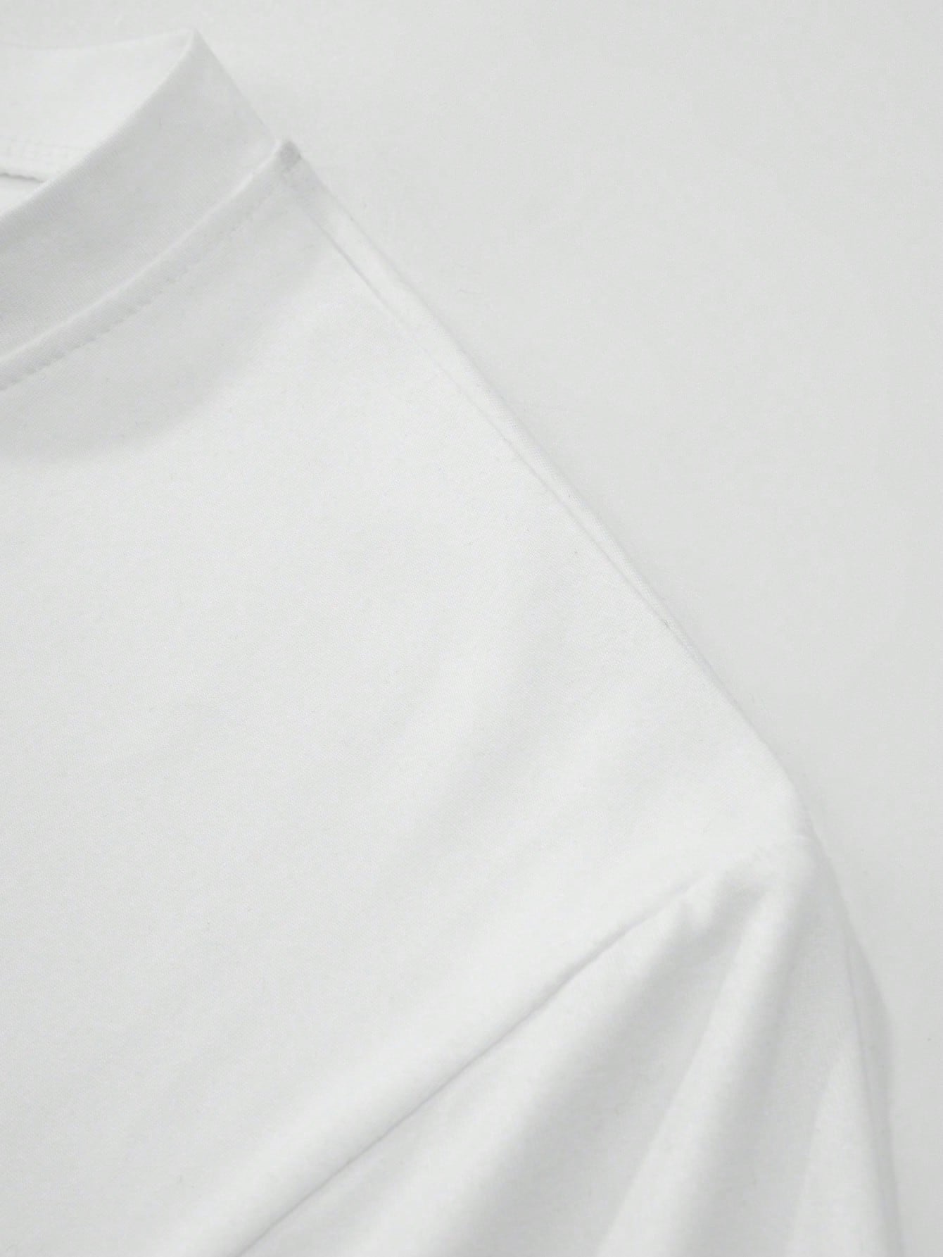 تيشيرت رجالي كاجوال من القطن بنسبة 100%