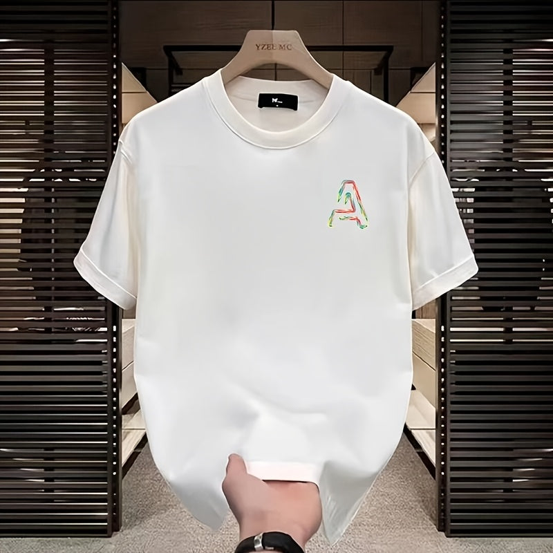 تيشيرت رجالي فائق الوزن 100% قطني