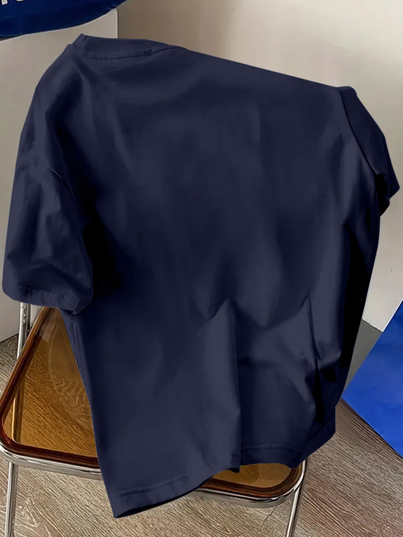 تيشيرت رجالي من القطن 100% برسمة مرساة