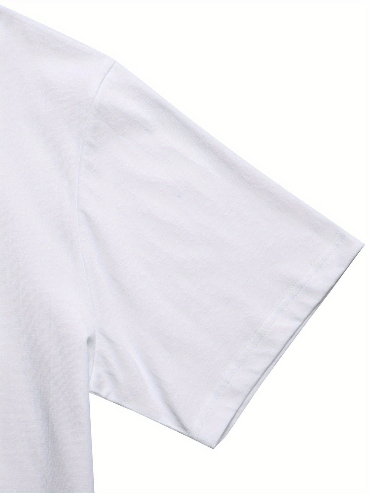 تيشيرت رجالي كاجوال من القطن 100%