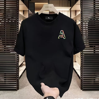 تيشيرت رجالي فائق الوزن 100% قطني