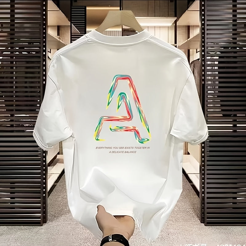 تيشيرت رجالي فائق الوزن 100% قطني