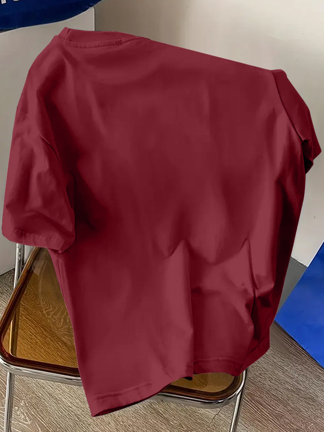 تيشيرت رجالي من القطن 100% برسمة مرساة