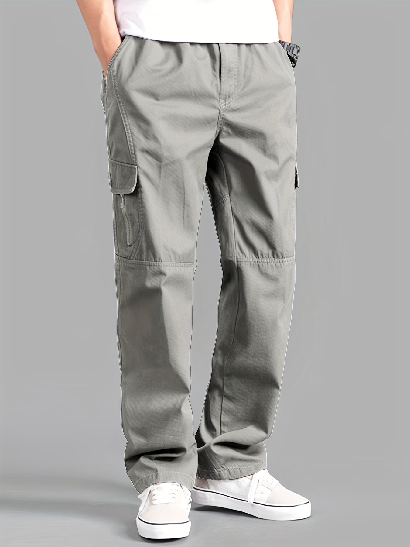 بنطلون كارجو كوري للرجال
