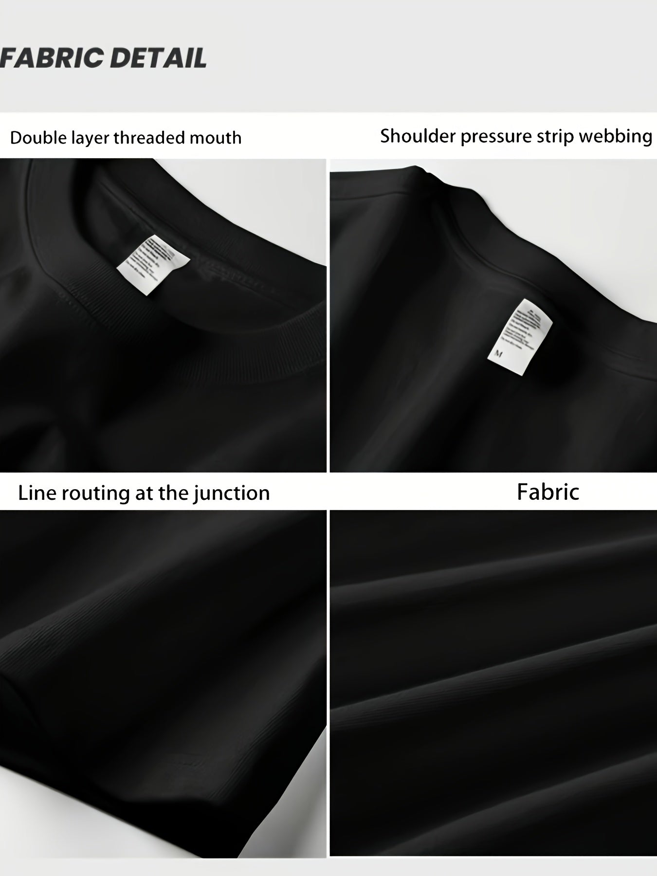 تيشيرت رجالي قصير الأكمان من القطن 100%