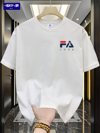 تيشيرت قطني كاجوال للرجال من SKY·R