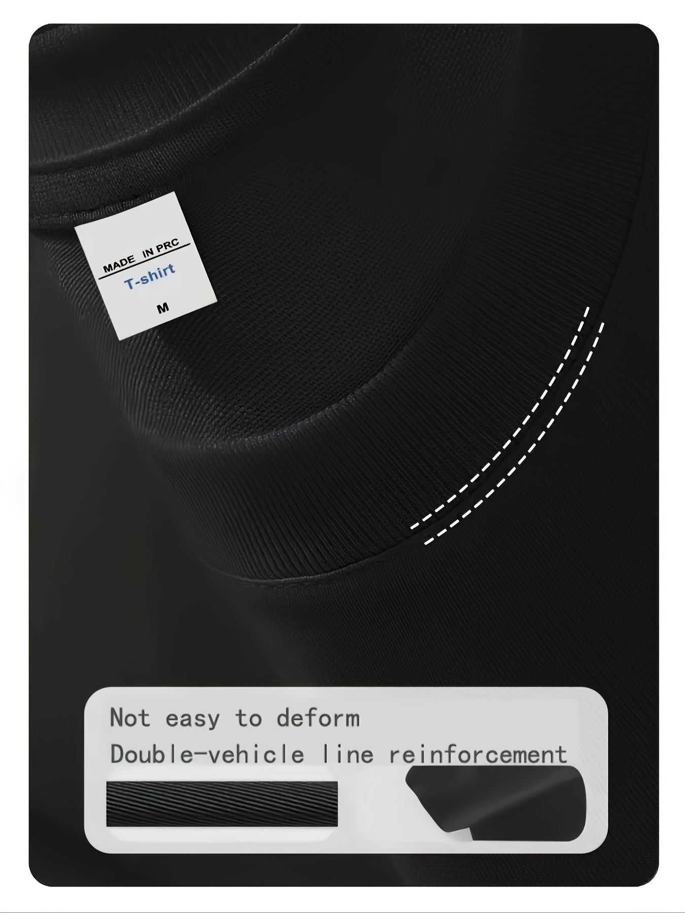 تيشيرت رجالي فائق الوزن 100% قطني