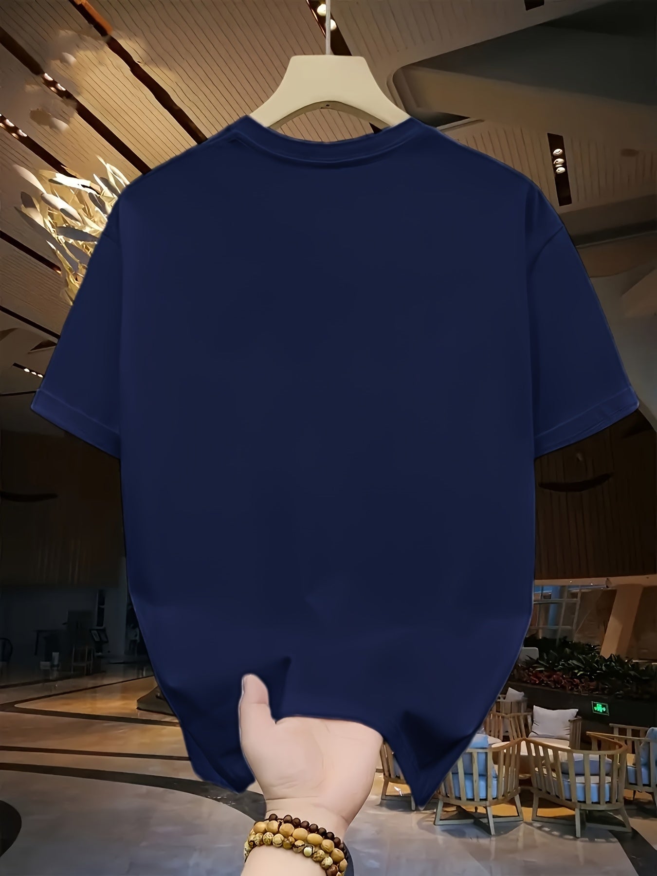 تيشيرت رجالي كاجوال من القطن 100%