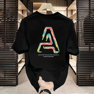 تيشيرت رجالي فائق الوزن 100% قطني