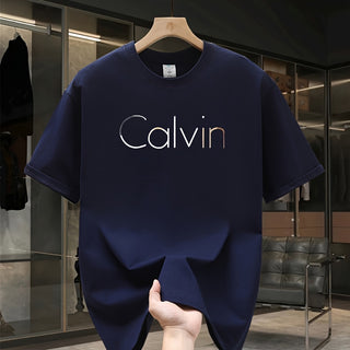 تيشيرت رجالي قصير الأكمان من القطن 100%