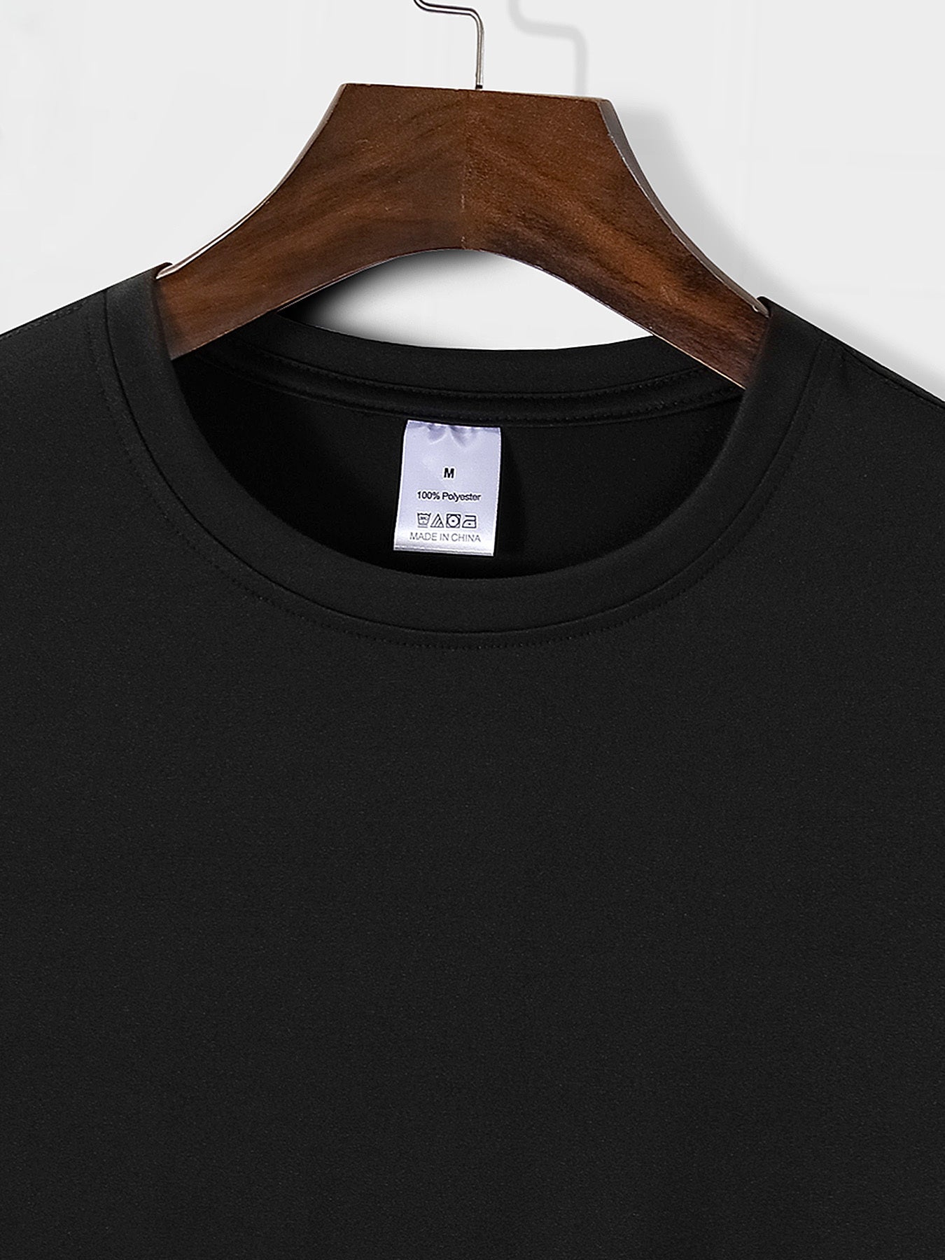 3 قطع من تيشيرتات رجالية بياقة دائرية