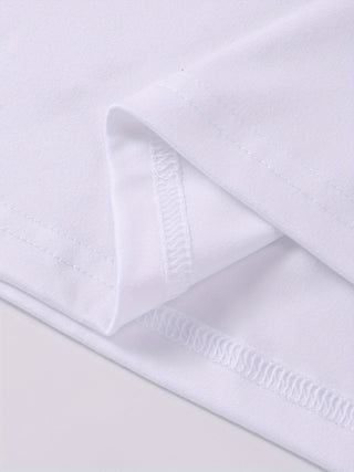 3 قطع من تيشيرتات رجالية بياقة دائرية