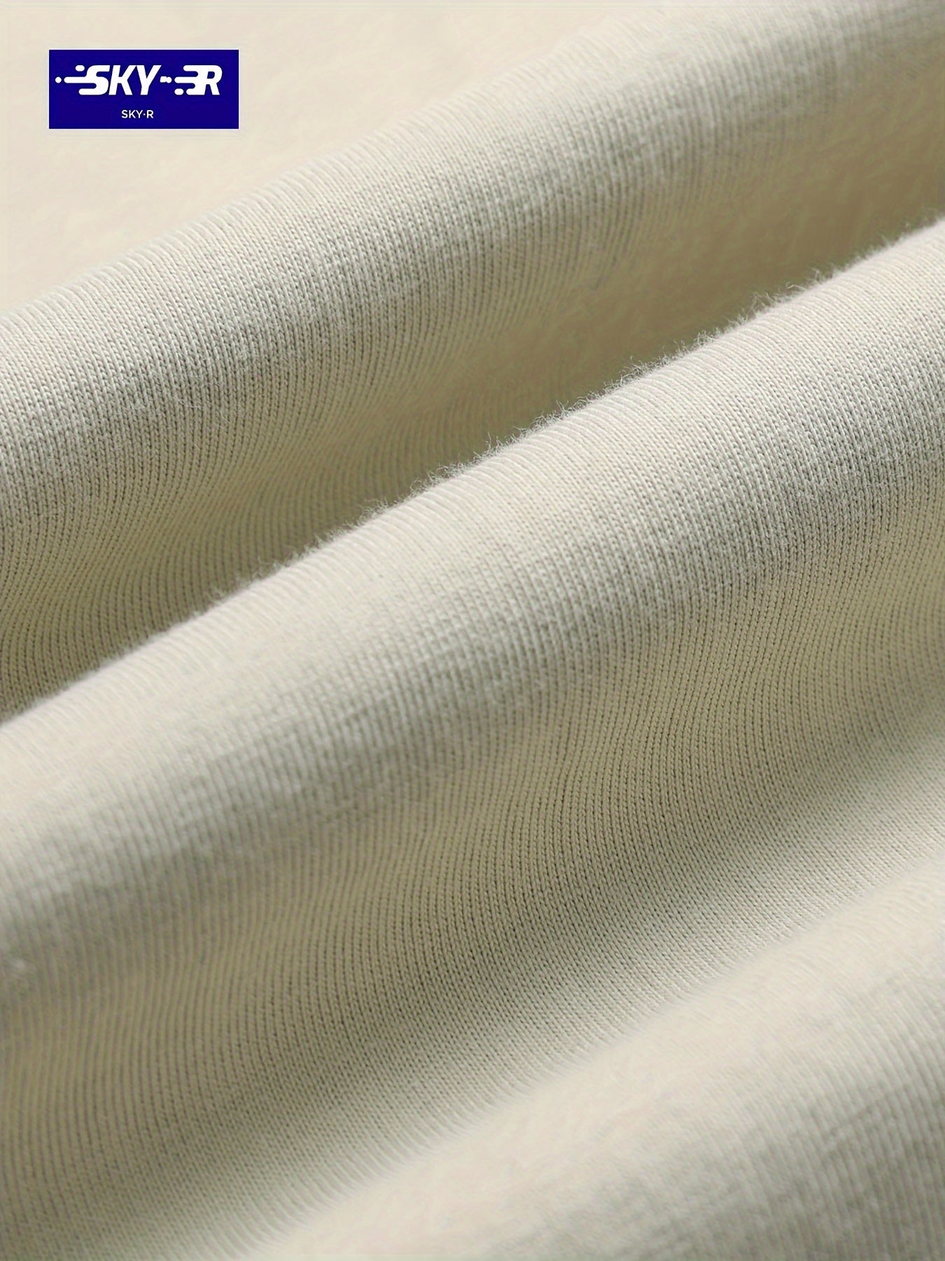 تي شيرت كاجوال صيفي برقبة طاقم قصيرة