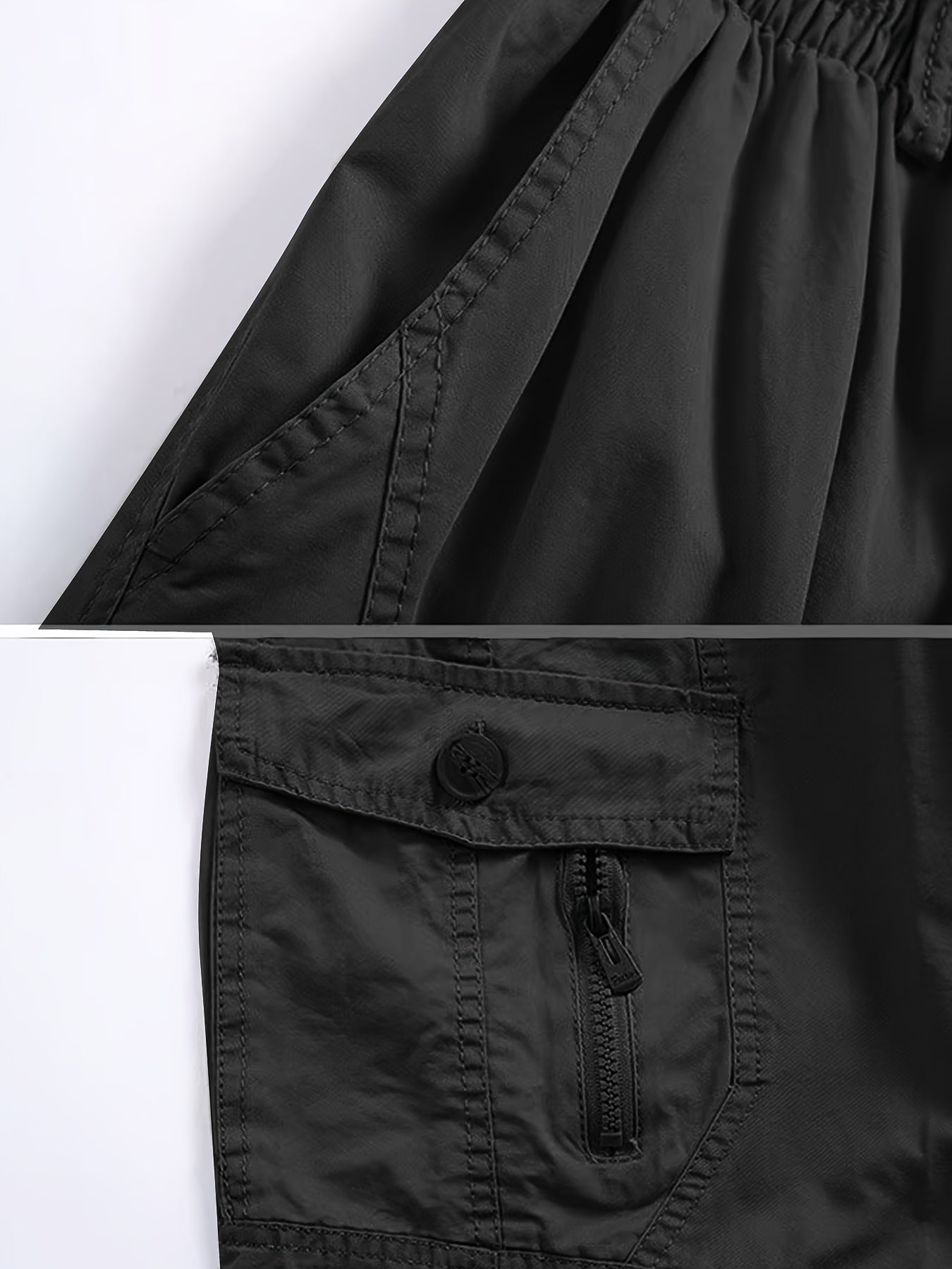 قطعتان من سروال كارجو قطني للرجال