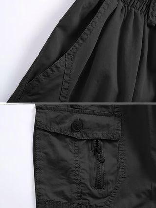 قطعتان من سروال كارجو قطني للرجال