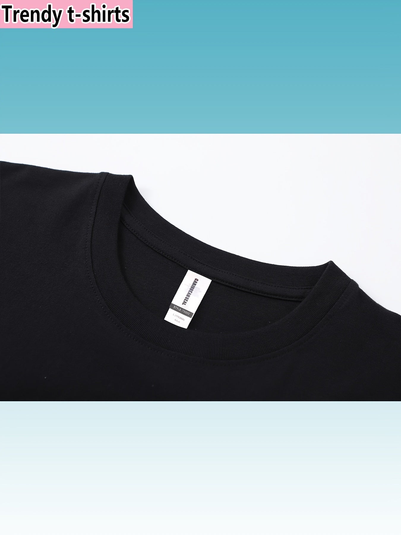 5 قطع من قمصان القطن للرجال