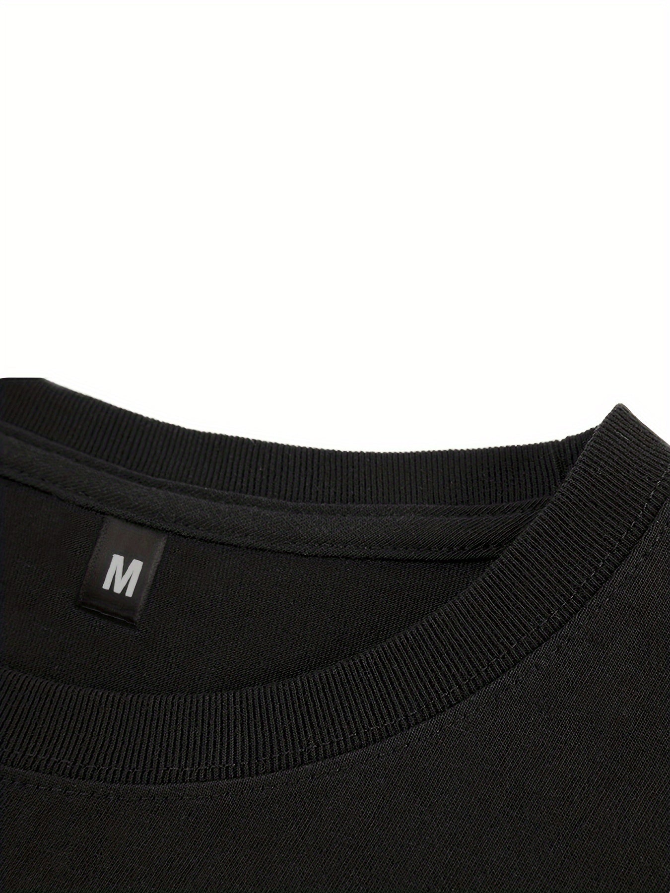 تيشيرت قطني بشعار اللاعب للرجال