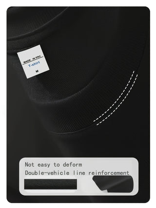 تي شيرت قطني عارض للرجال