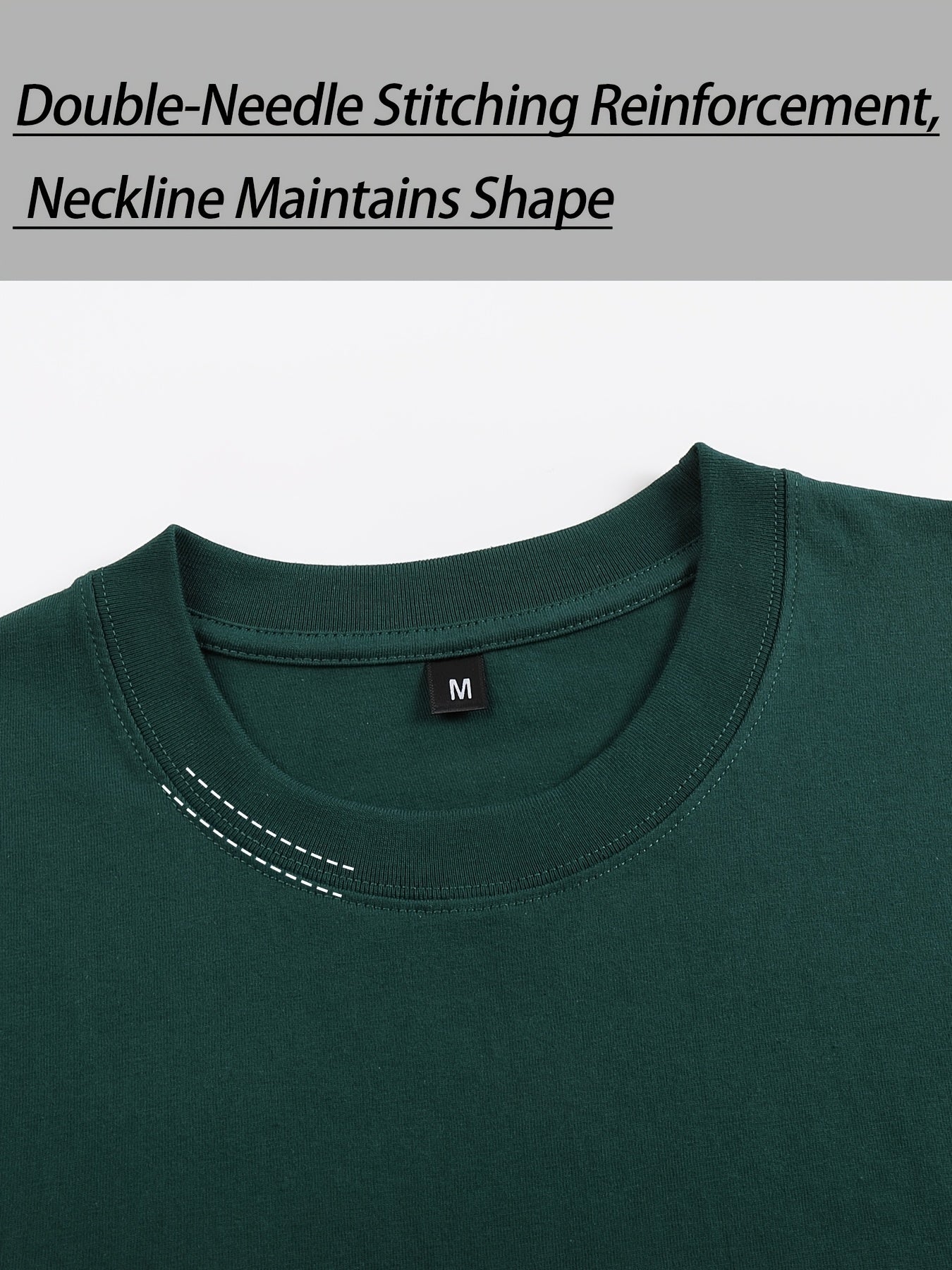 تيشيرت قطني بشعار اللاعب للرجال