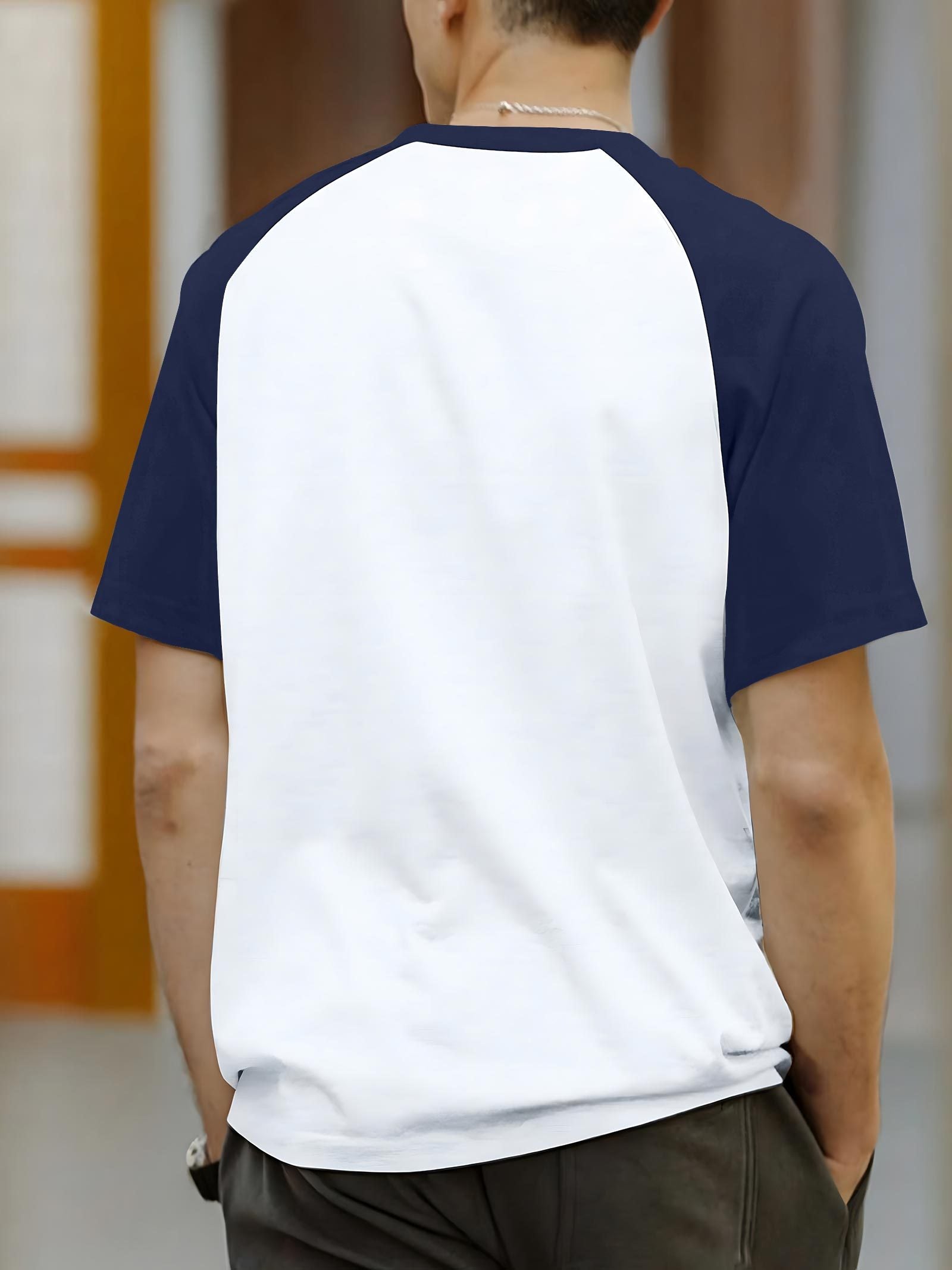 تيشيرت رجالي برسمة لندن إنجلترا بأكمام راجلان