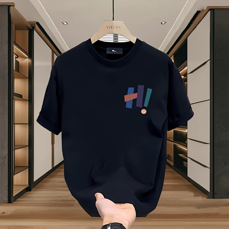 تي شيرت قطني عارض للرجال