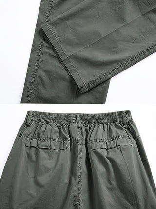 قطعتان من سروال كارجو قطني للرجال