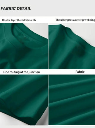 تيشيرت قطني بشعار اللاعب للرجال