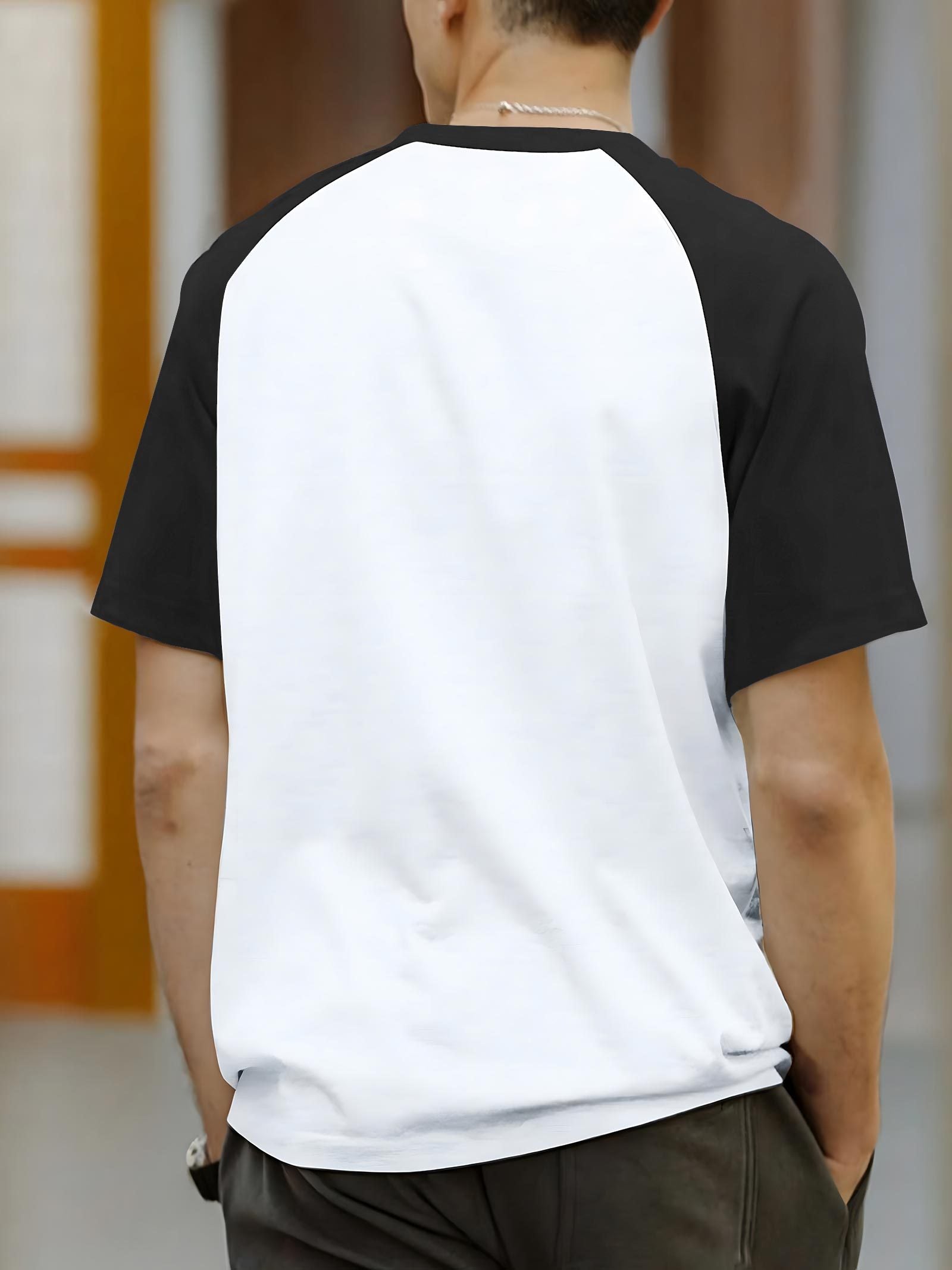 تيشيرت رجالي برسمة لندن إنجلترا بأكمام راجلان