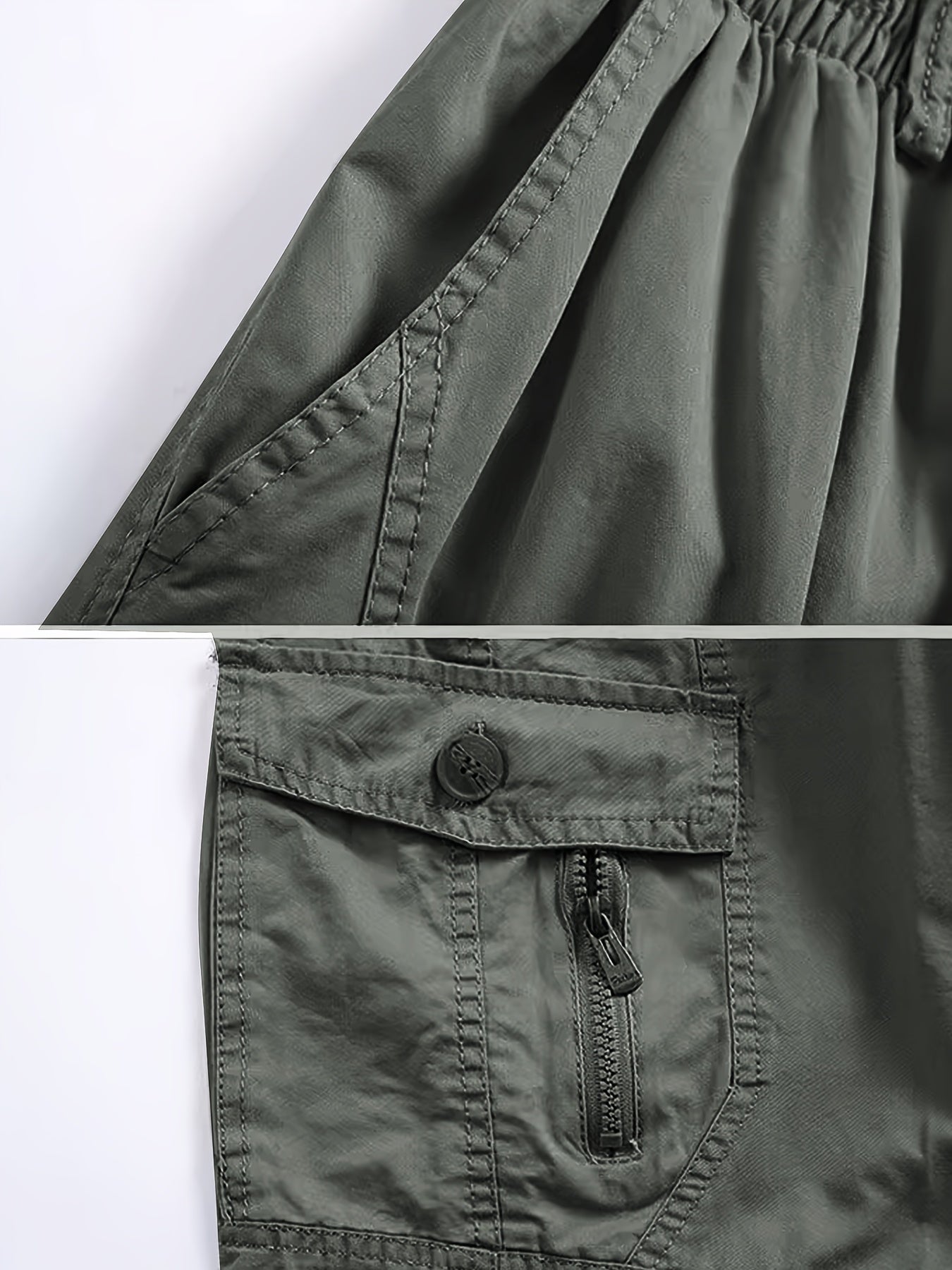 قطعتان من سروال كارجو قطني للرجال