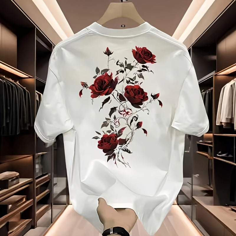 قميص رجالي كاجوال بأكمام قصيرة