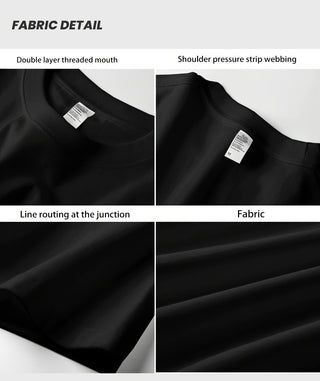 تيشيرت رجالي خفيف الوزن من القطن