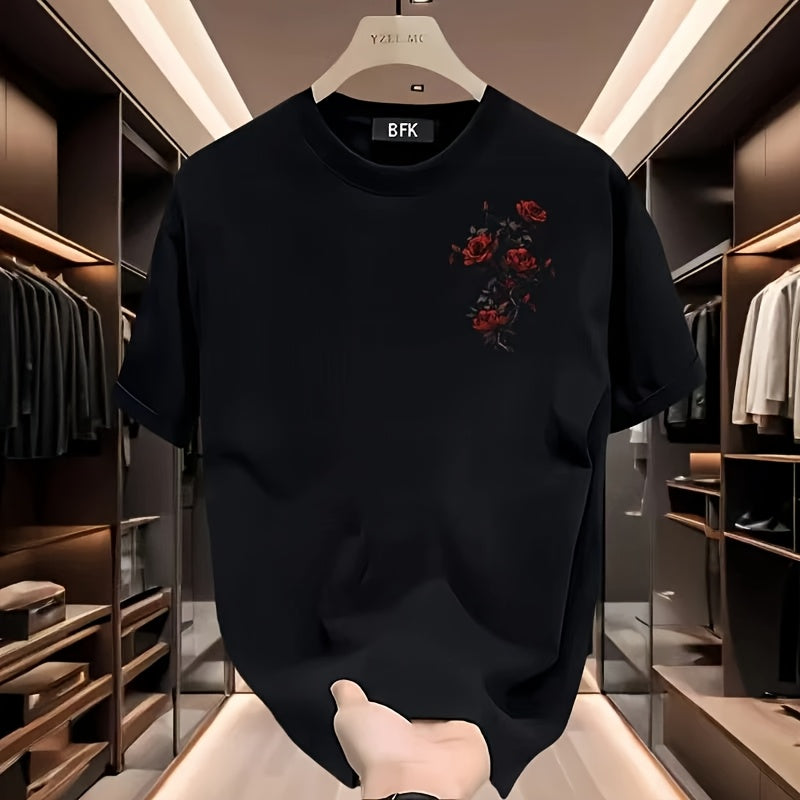 قميص رجالي كاجوال بأكمام قصيرة