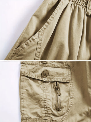 قطعتان من سروال كارجو قطني للرجال