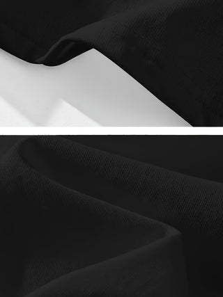 تيشيرت قطني بشعار اللاعب للرجال