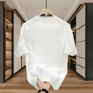 تي شيرت قطني عارض للرجال