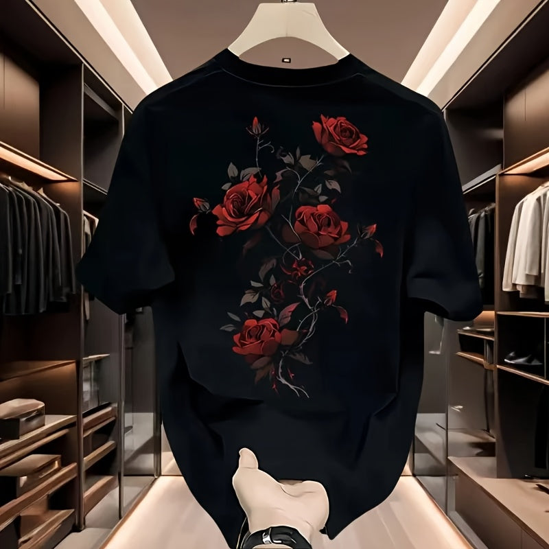 قميص رجالي كاجوال بأكمام قصيرة