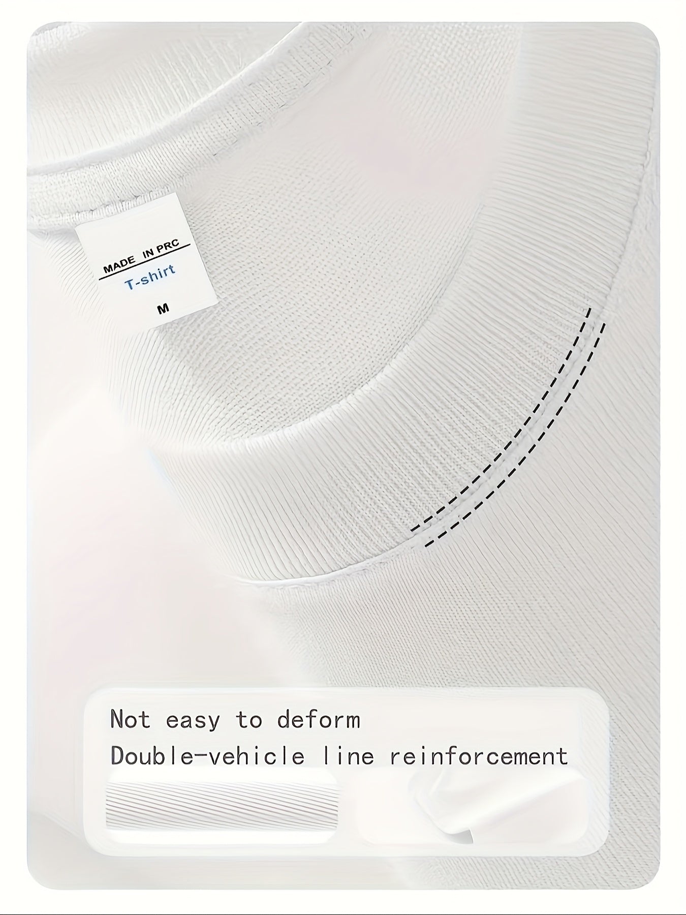 قميص قطني كبير الحجم للرجال