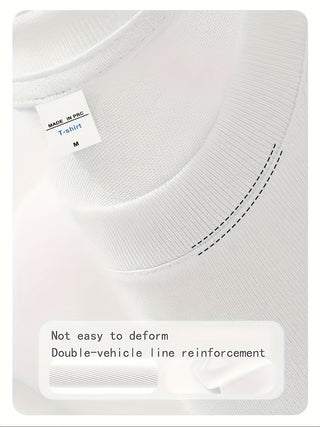 قميص قطني كبير الحجم للرجال