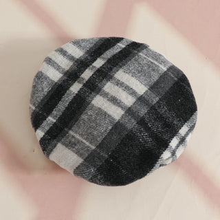 european american خريف شتاء baby بنت three-piece طقم كاجوال print logo جيب beret high collar bubble أكمام طويلة pit توب